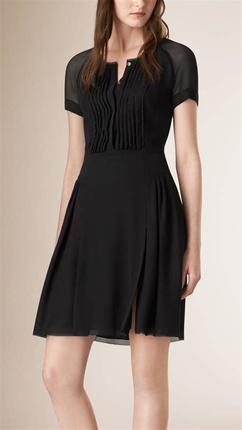 dresses burberry|burberry pleated neck franny dress.